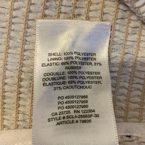 Aritzia wilfred tempest blouse Nature Illustrated Smocked Crop Top - Picture 8 of 9